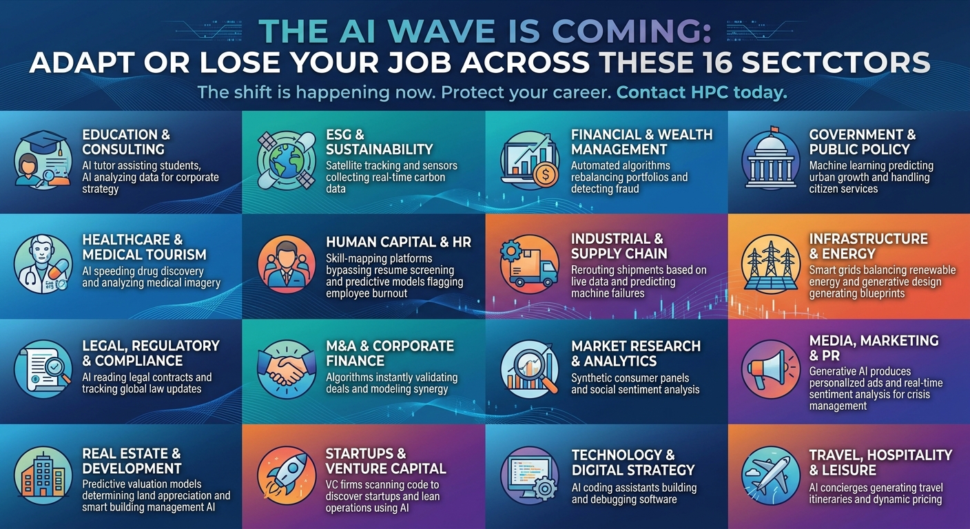 The AI Wave is Coming France: Adapt or Lose Your Job Across These 16 Sectors