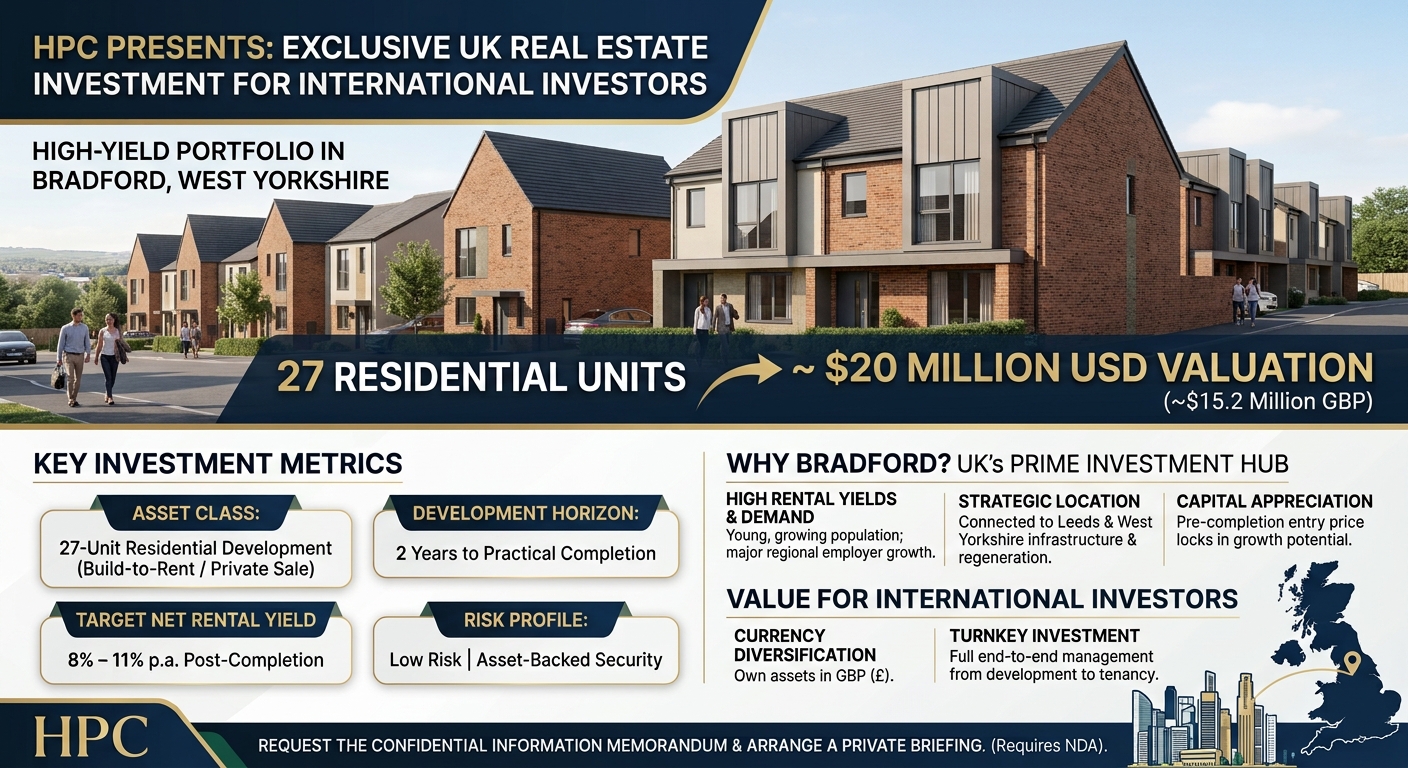 HPC Presents a High-Yield UK Real Estate Investment for France Investors