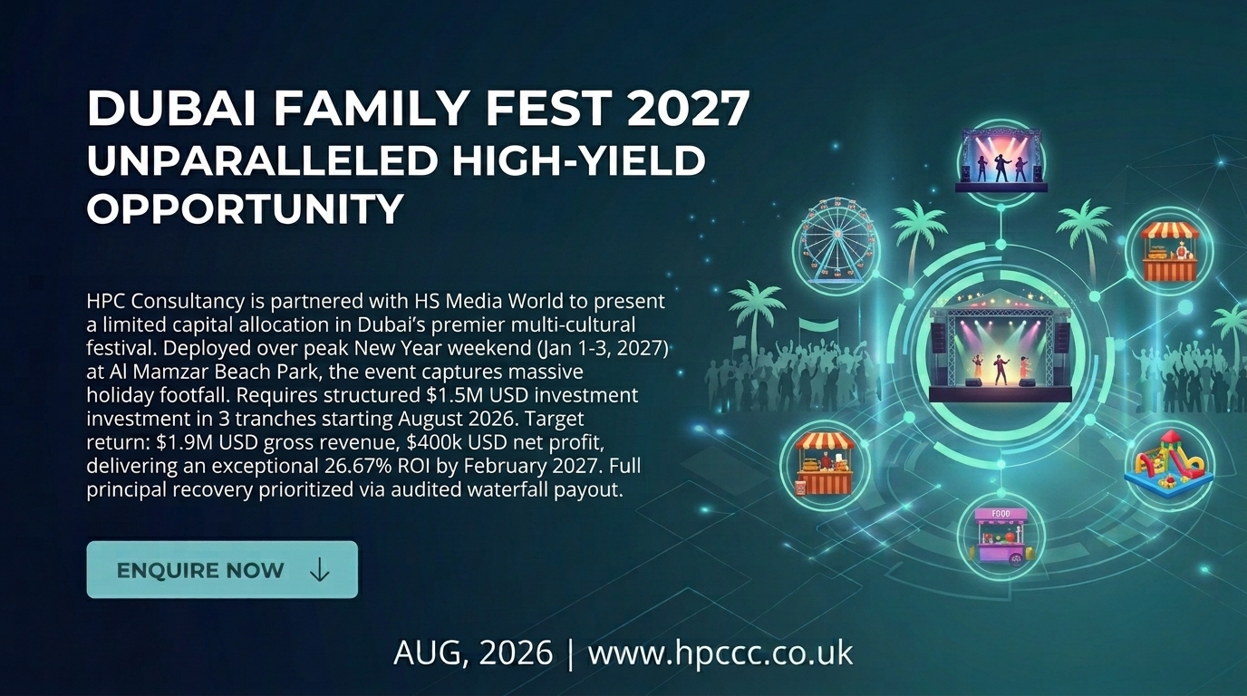 Prime Gulf Investment Opportunity for Investors in France: Dubai Family Fest (Season 1)
